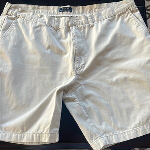Polo by Ralph Lauren Tan Casual Flat Front Shorts